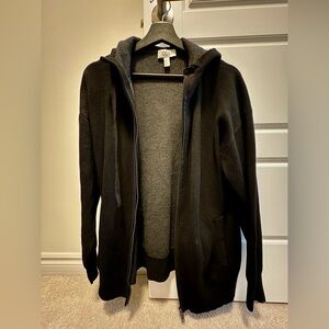 COS Black Grey Hoodie
